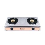 S-301I (1) SAISHO DOUBLE BURNER GAS STOVE