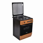 Scanfrost CK6402NG - 60X60 4 Gas Burners With Gas Oven, Grill, Burner Ignition  Wood Finish - Image 3